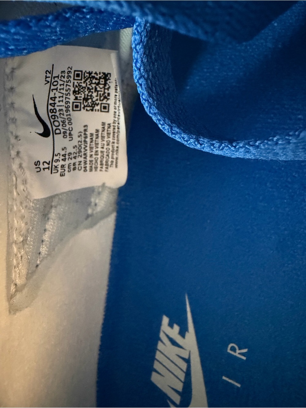 Nike Air Max 1 “86”. OG Big Bubble Royal. Men’s size 10.5 - Picture 11 of 11